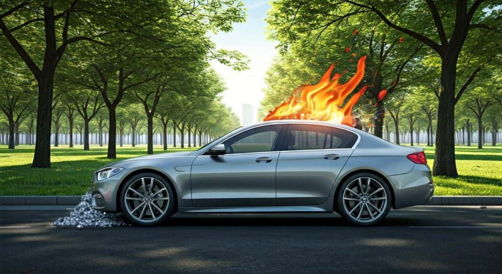 Comprehensive car insurance coverage depicted.
