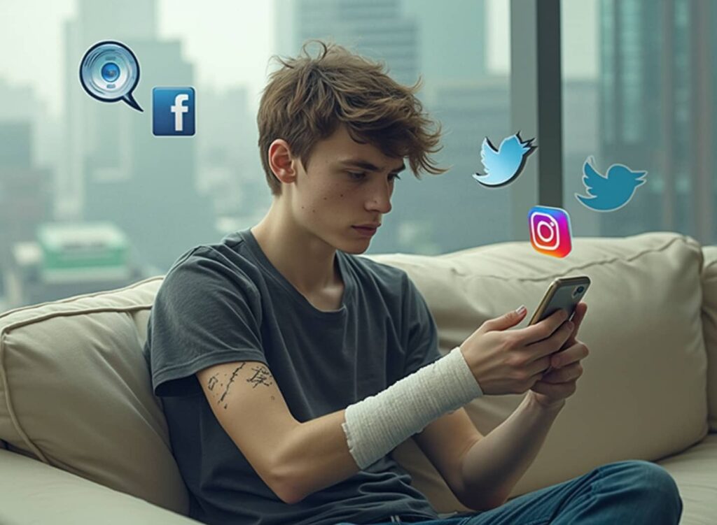 what not to post online during an injury claim